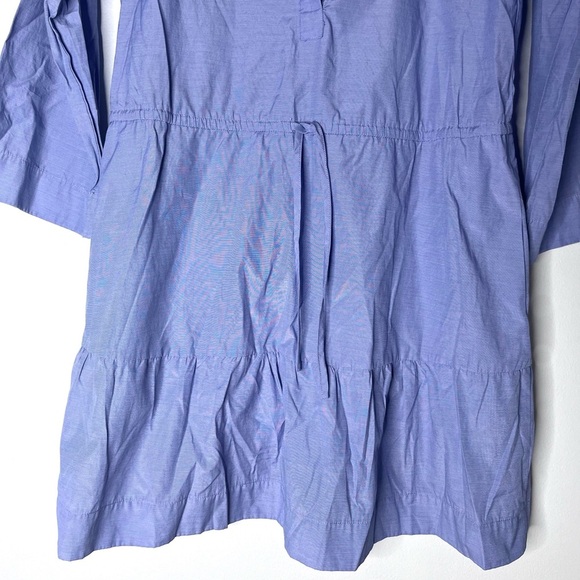 Tuckernuck Pomander Place Chambray Lucy Tie Waist Mini Dress - Picture 6 of 16